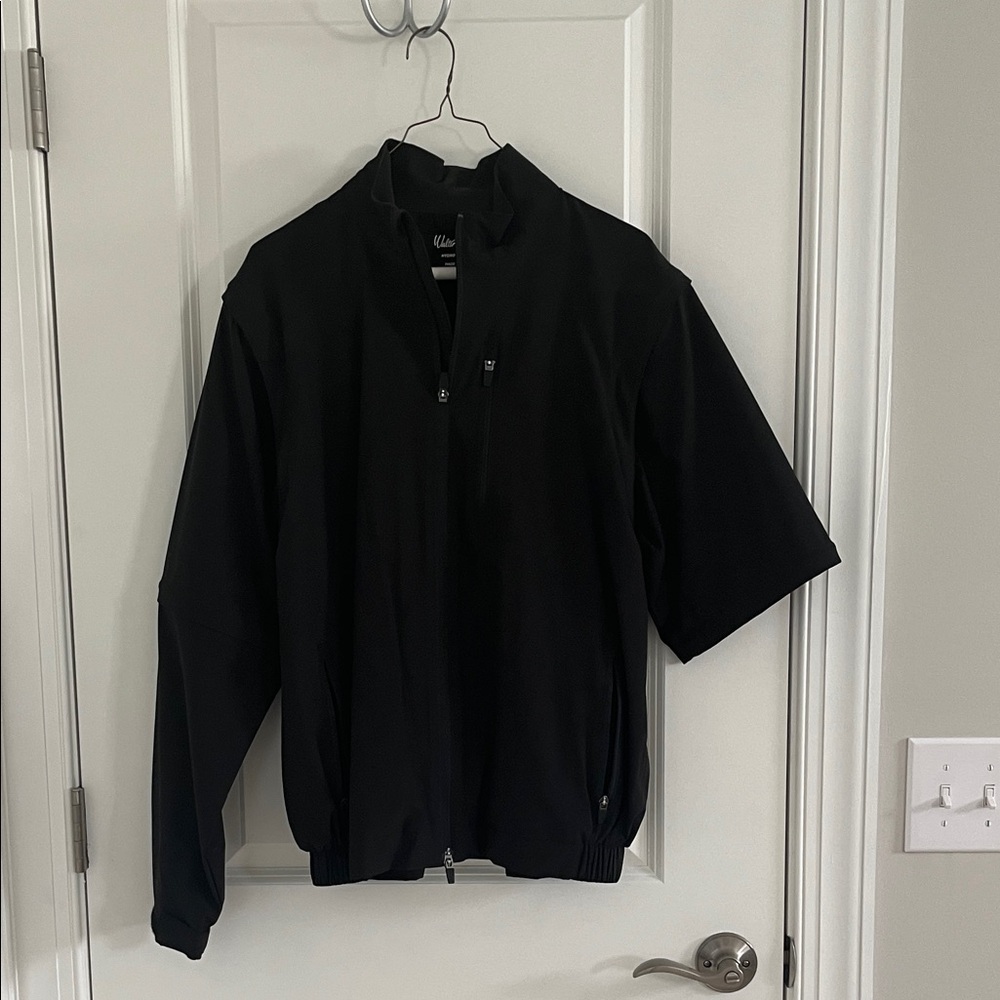 Men’s Black Zip-Up Jacket